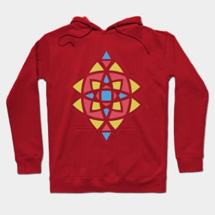 Zellige Tile Art Hoodie